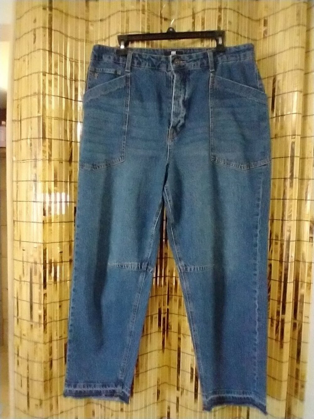 FRYE Utility / Barrel Leg Jeans Size 12